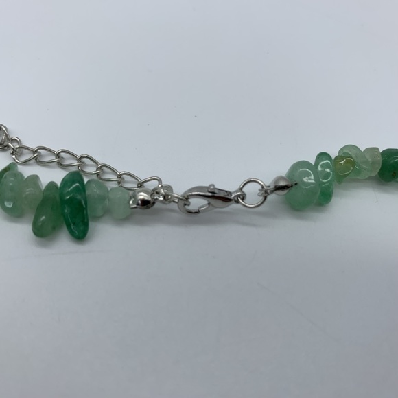 #2 Green Aventurine Natural Rough Stone Necklace - Picture 8 of 8